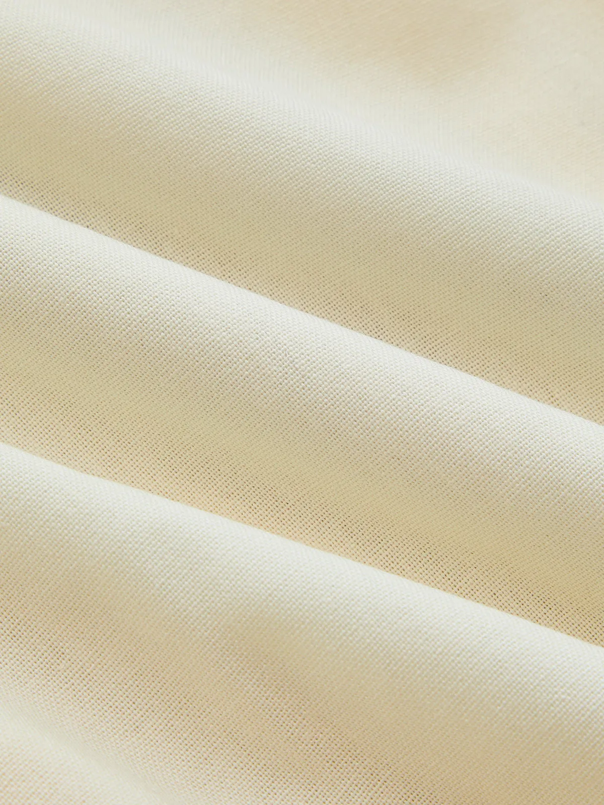 V-Neck Cinched Waist Cotton Linen Blouse sold by COMMENSE product image thumbnail 5