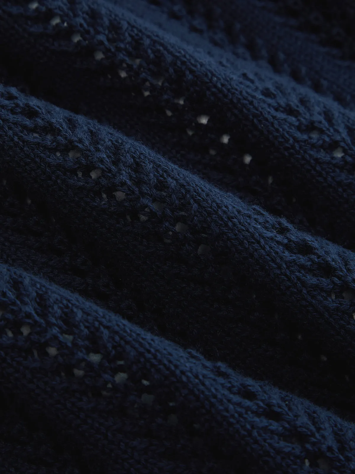 Embroidered Openwork Buttoned Knit Vest sold by COMMENSE product image thumbnail 4