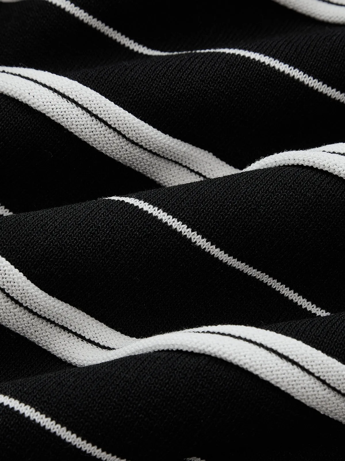Striped Sleeveless Knit Midi Dress sold by COMMENSE product image thumbnail 4
