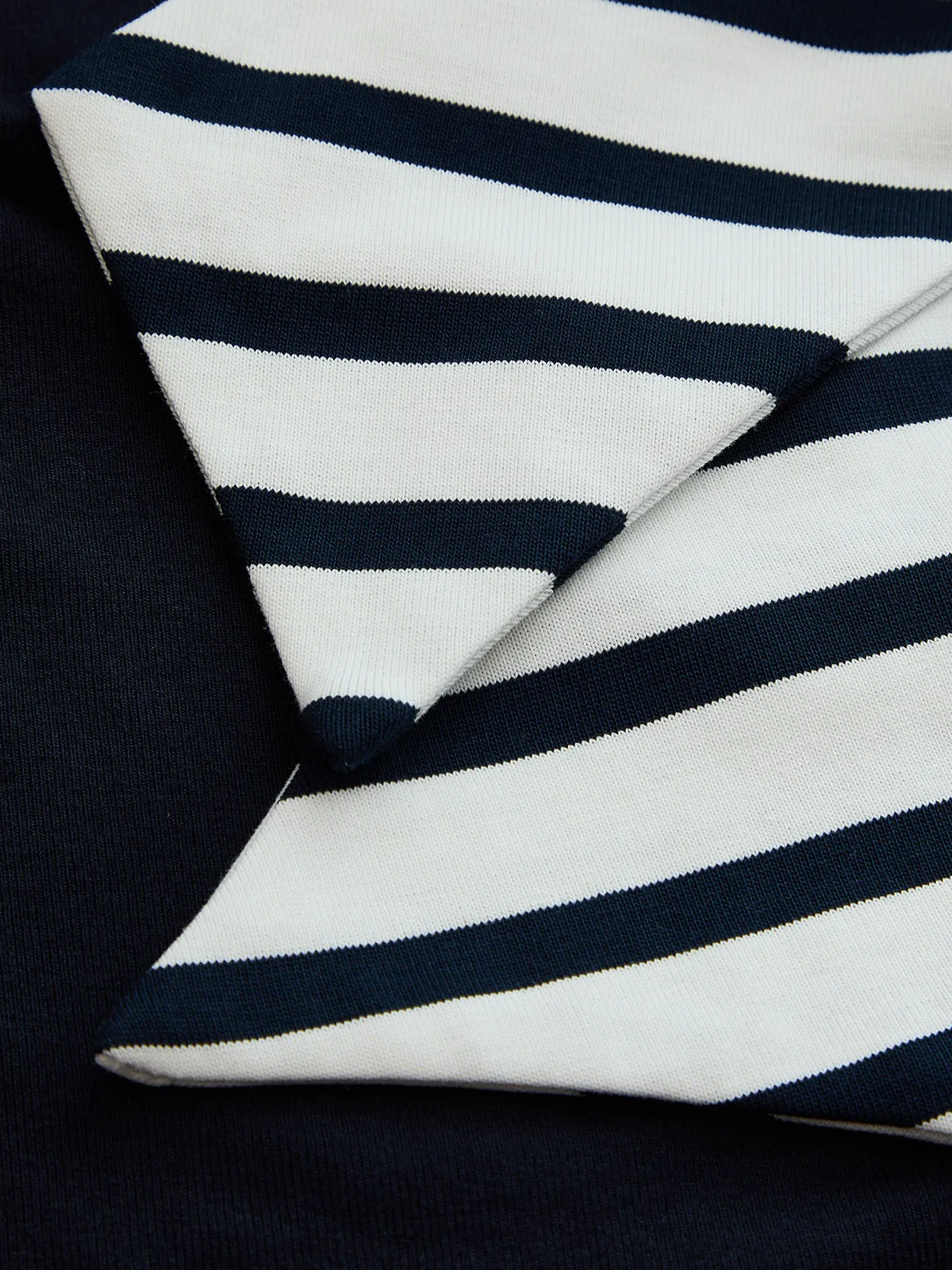Nautical Tie Detail Short Sleeve Top sold by COMMENSE product image thumbnail 5