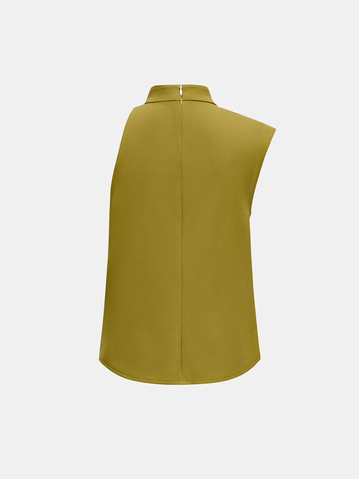 Asymmetric Neck Top & Belted Shorts Set sold by COMMENSE product image thumbnail 5