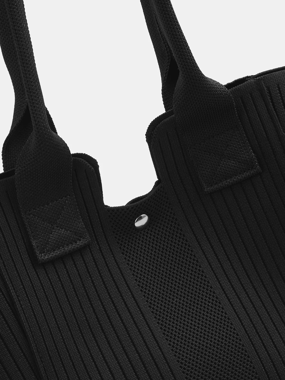 Flyknit Large Capacity Shoulder Tote Bag sold by COMMENSE product image thumbnail 4