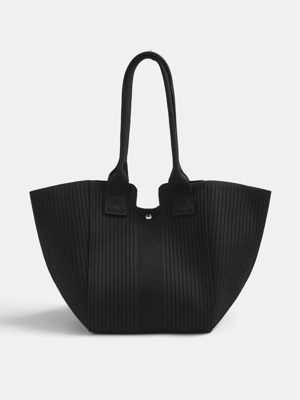 Flyknit Large Capacity Shoulder Tote Bag made by COMMENSE