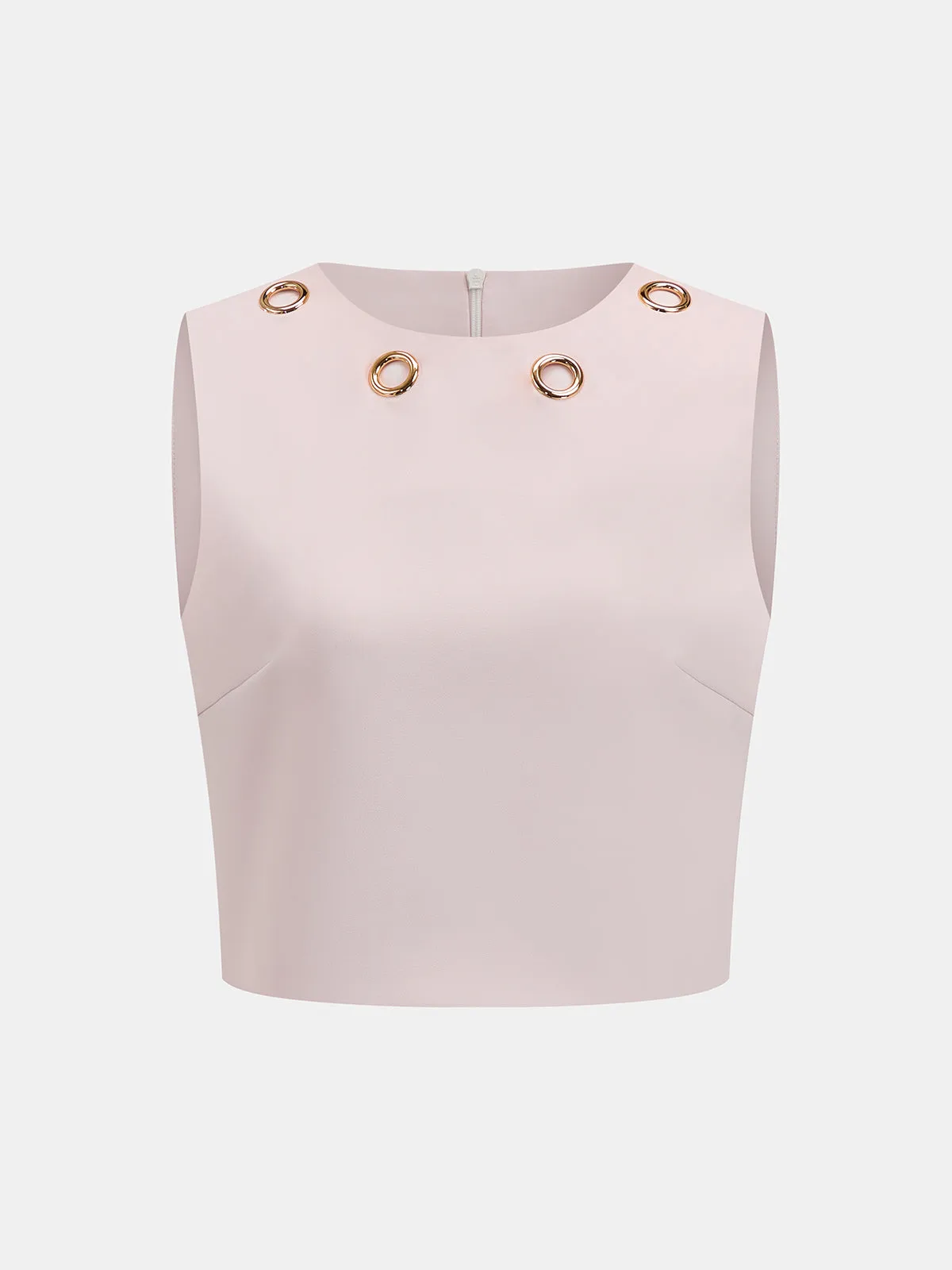 Metal Eyelet Two Piece Skirt Set sold by COMMENSE product image thumbnail 3