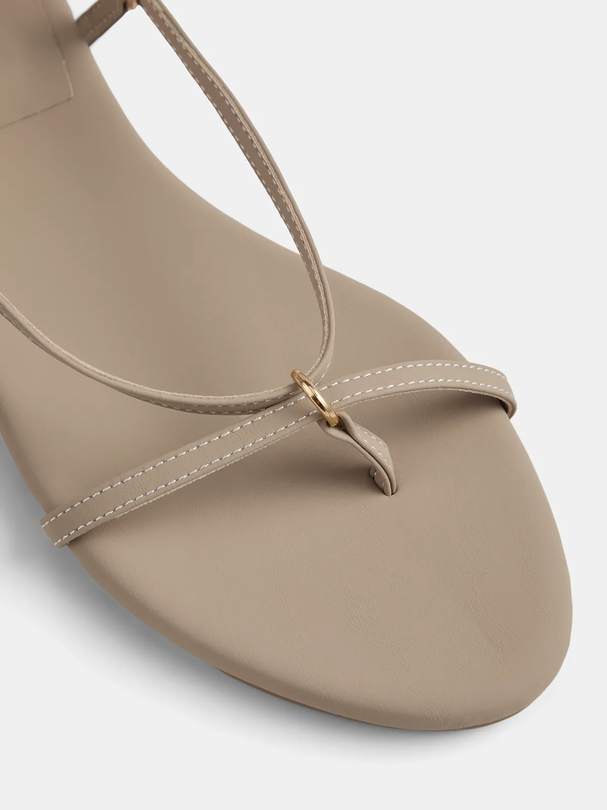 Minimalist Strappy Flat Sandals sold by COMMENSE product image thumbnail 4