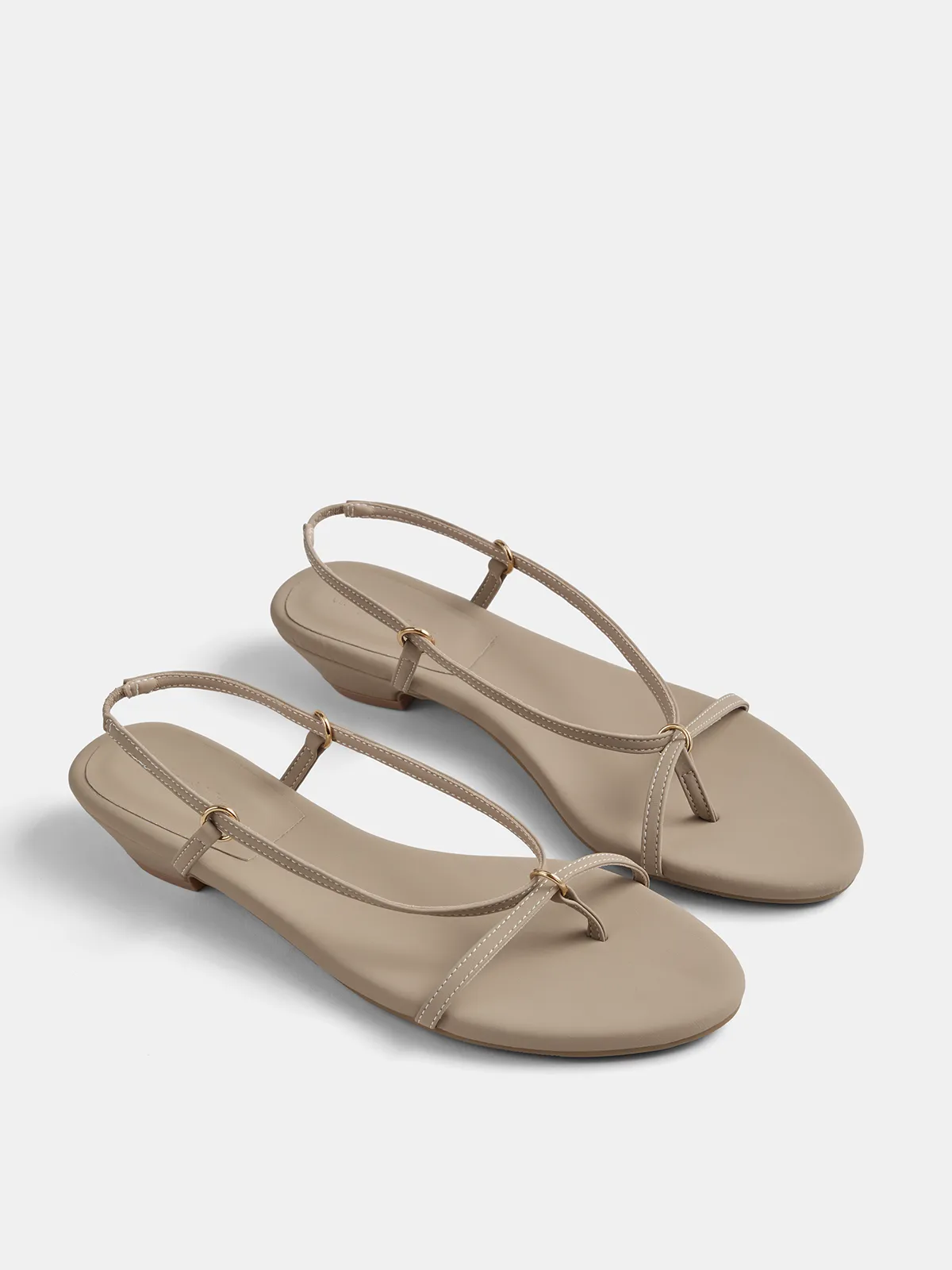 Minimalist Strappy Flat Sandals sold by COMMENSE product image thumbnail 2