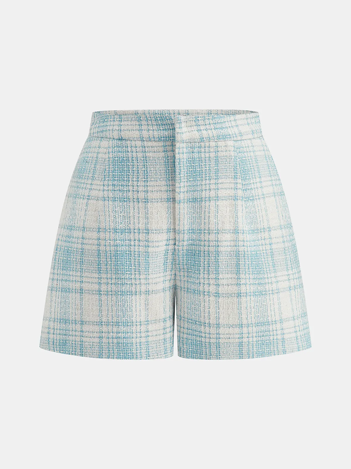 Plaid Tweed Two Piece Shorts Set sold by COMMENSE product image thumbnail 5