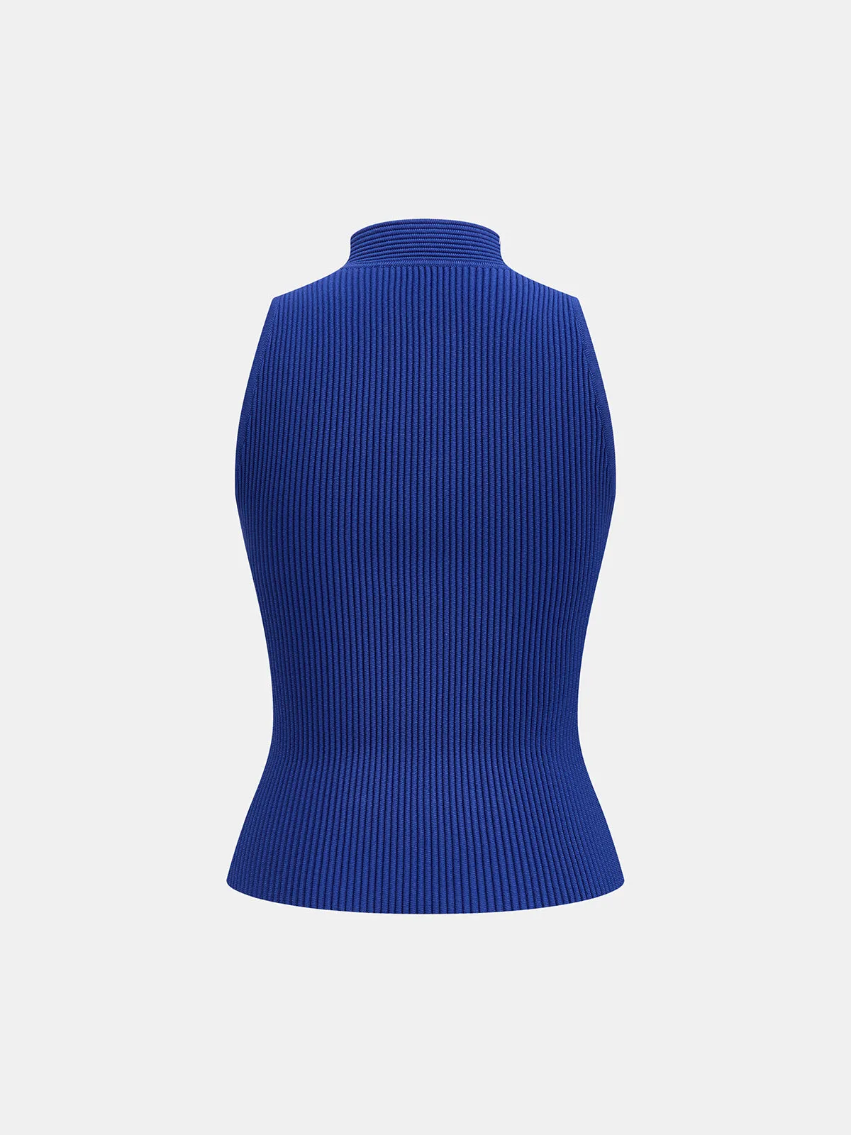 Double Breasted Ribbed Knit Vest sold by COMMENSE product image thumbnail 3