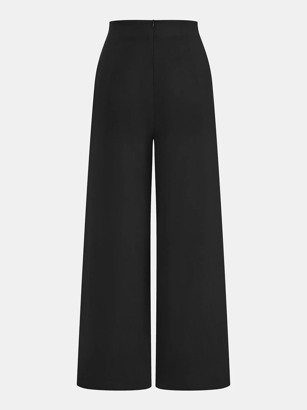 Scalloped Halter Crop Top & Pants Set sold by COMMENSE product image thumbnail 5