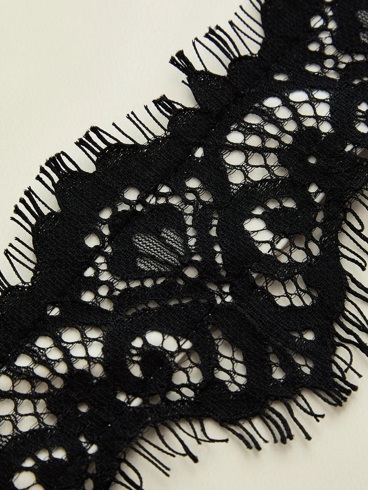 Contrast Lace Casual Skort sold by COMMENSE product image thumbnail 3
