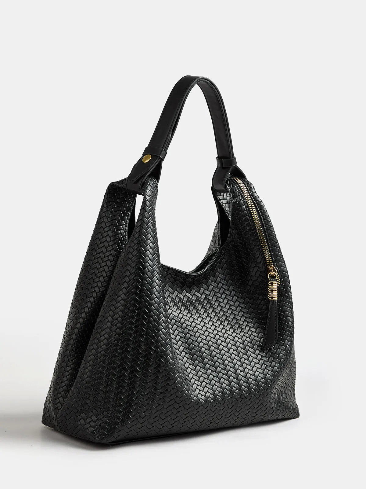 Woven Large Shoulder Tote Bag sold by COMMENSE product image thumbnail 3