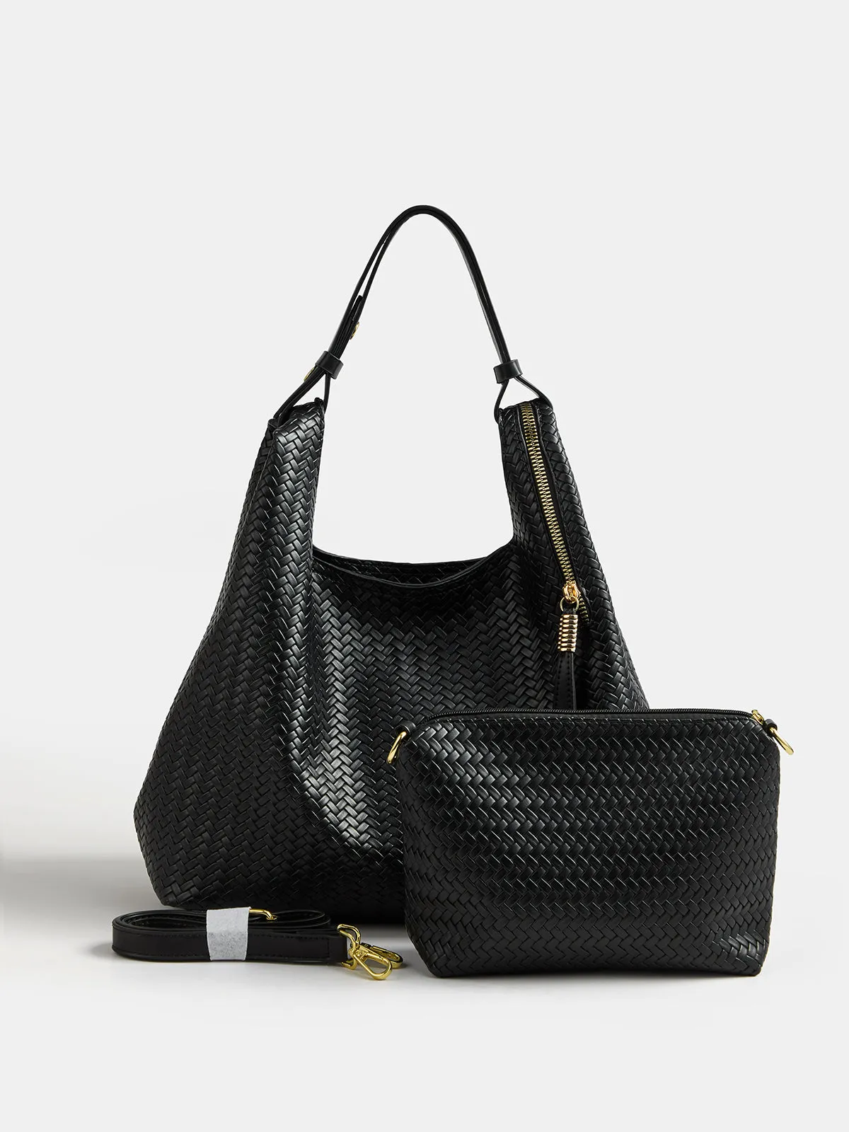 Woven Large Shoulder Tote Bag sold by COMMENSE product image thumbnail 4