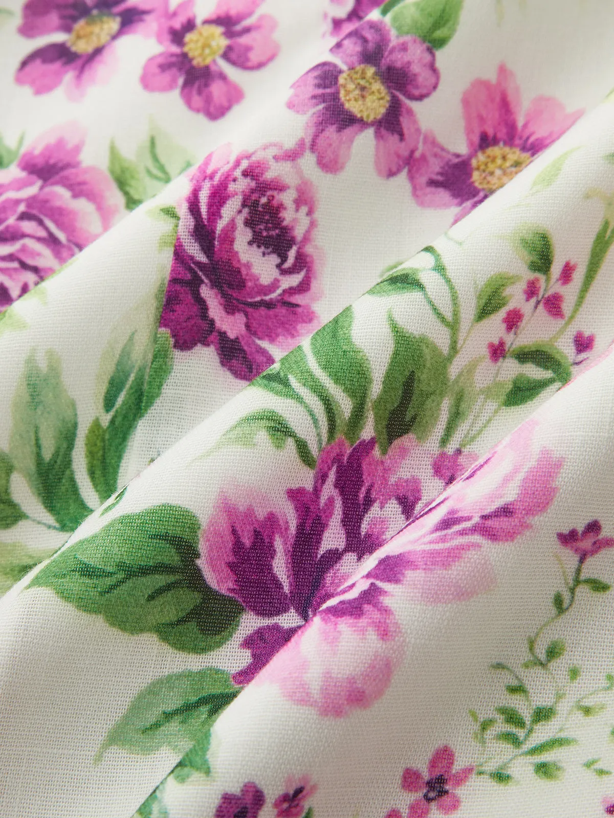 Floral Halter Tie Mini Dress sold by COMMENSE product image thumbnail 5