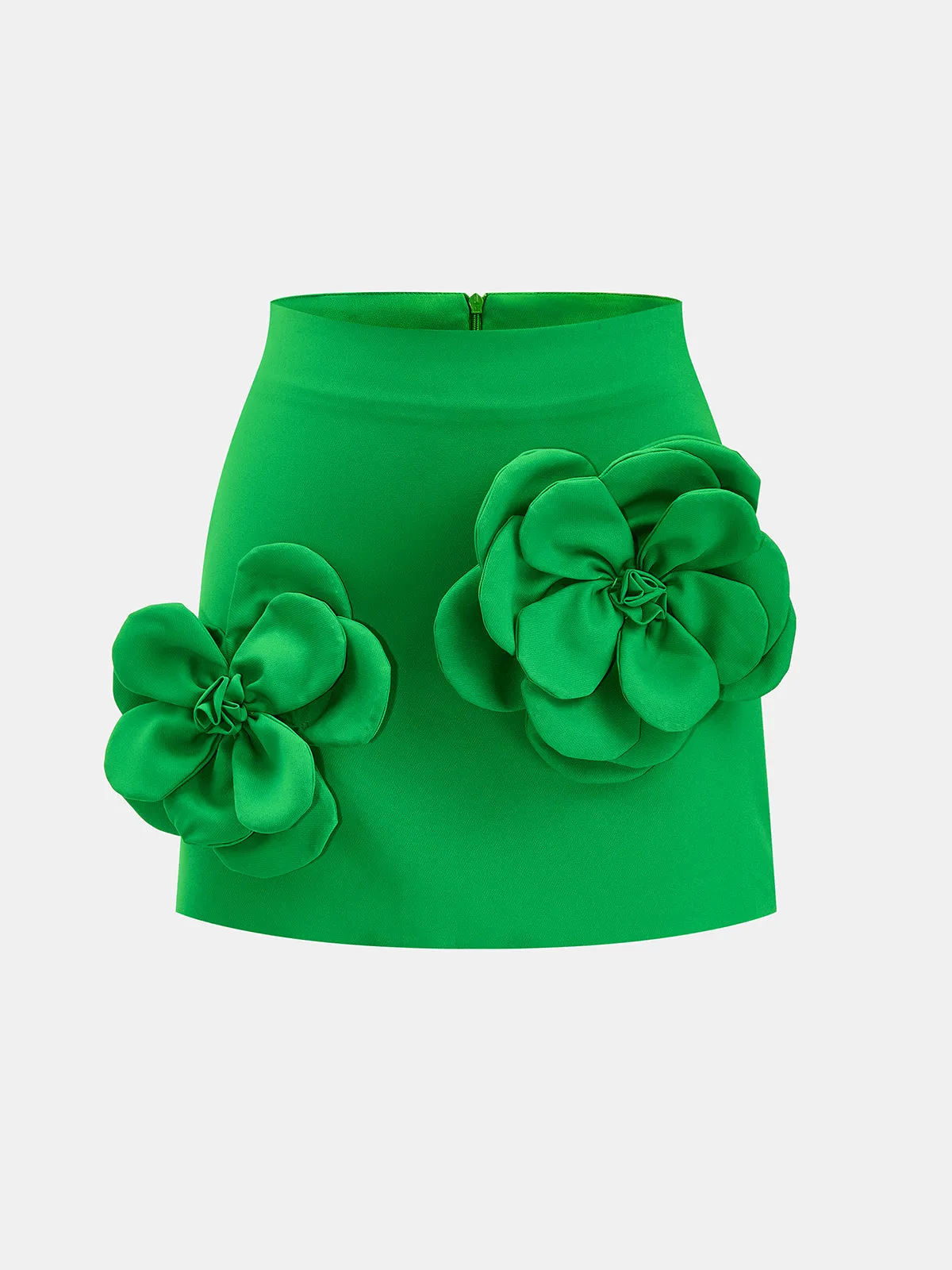 Sleeveless Top & 3D Flower Mini Skirt Set sold by COMMENSE product image thumbnail 5