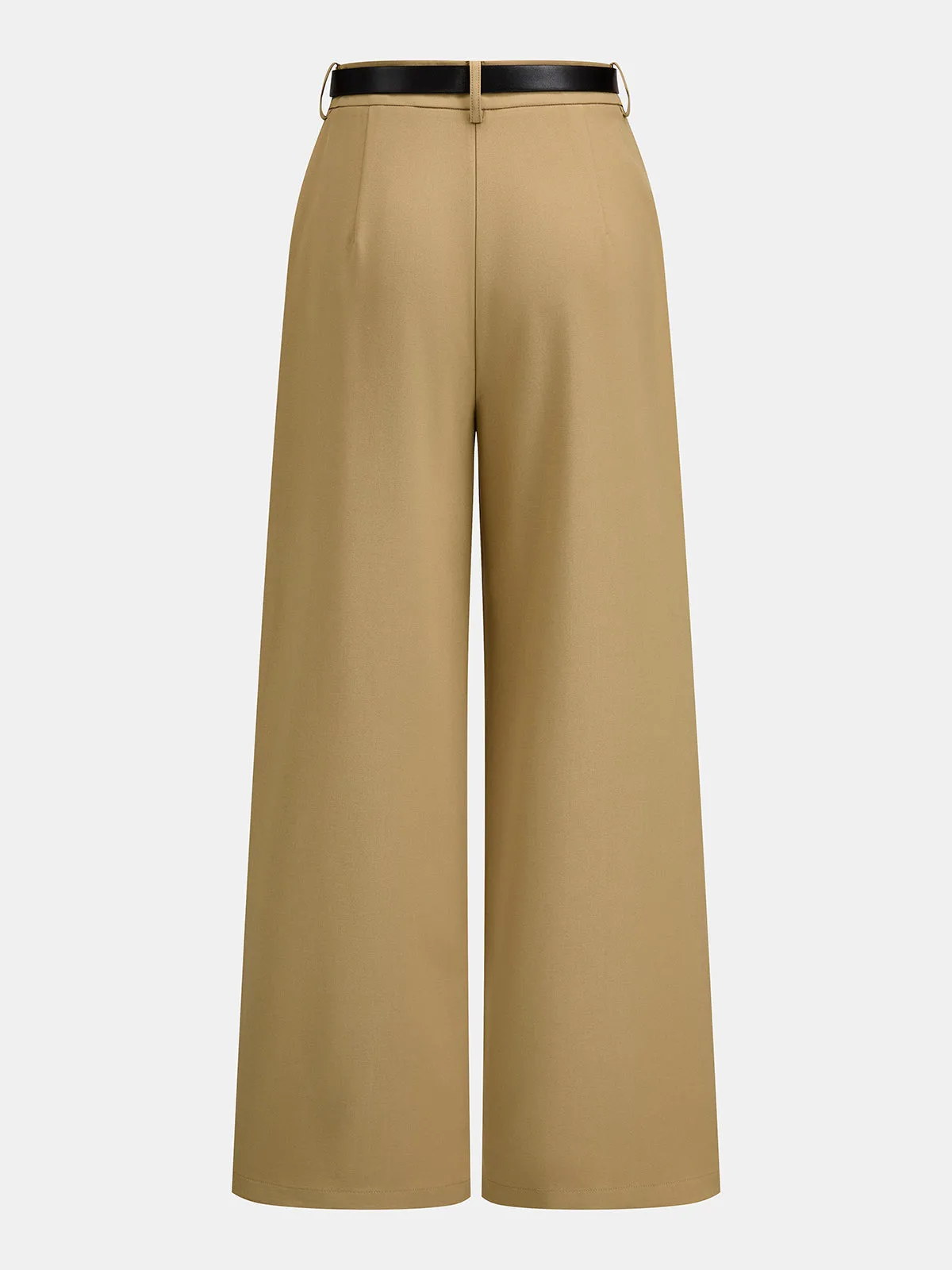 Trench Belted Blouse & Pleated Pants Set sold by COMMENSE product image thumbnail 5