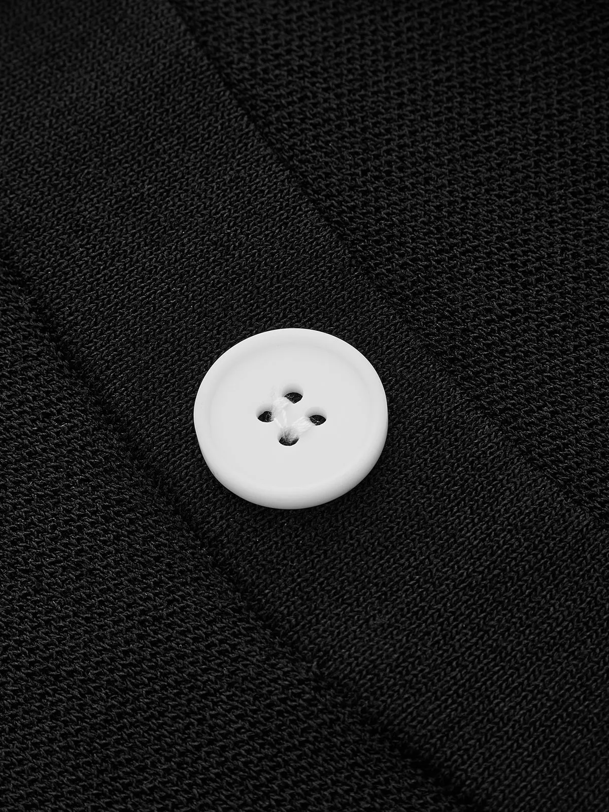 Diagonal Button Short Sleeve Knit Top sold by COMMENSE product image thumbnail 5