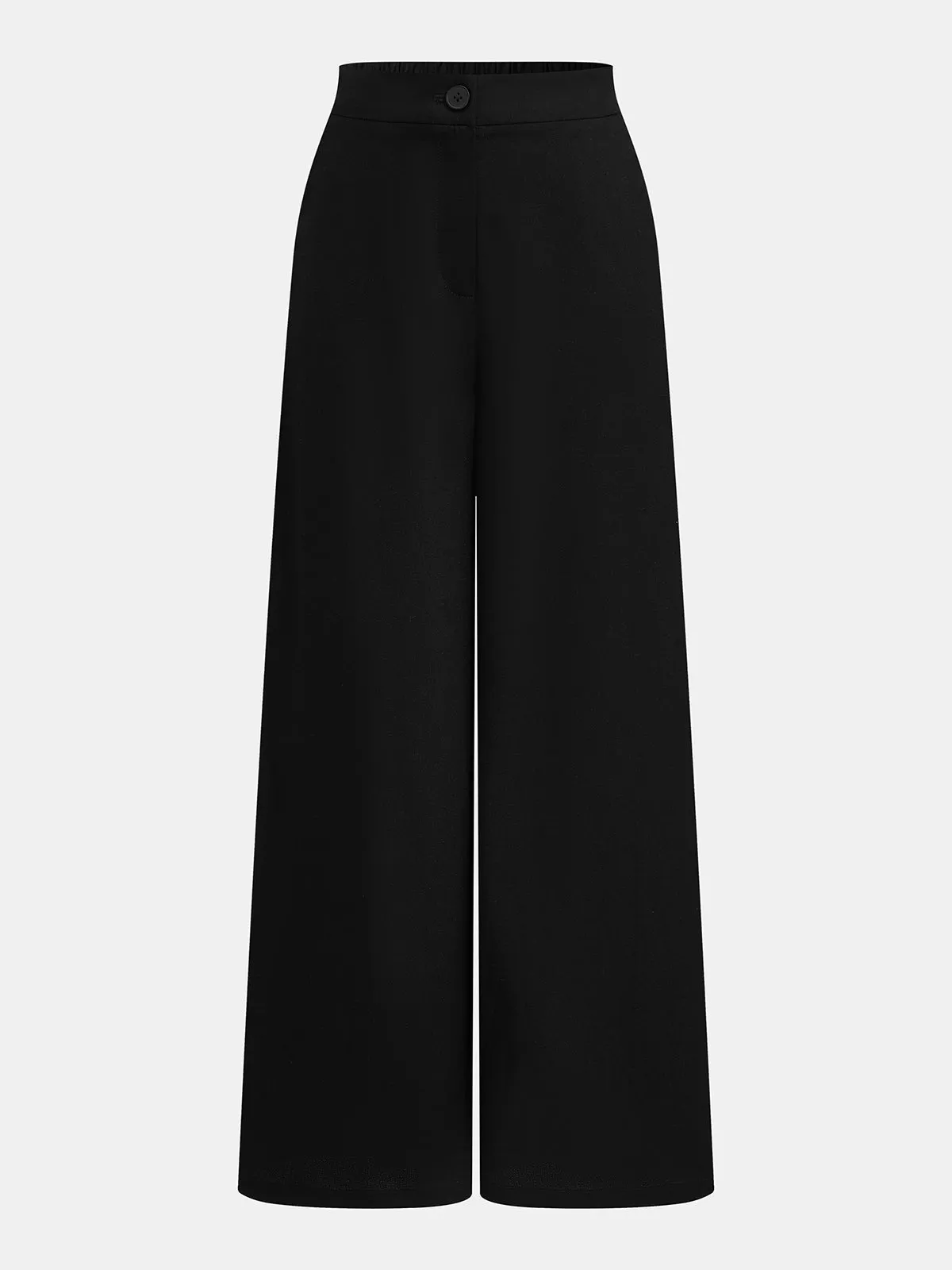 Linen Blend Tie-Back Top & Wide Leg Pants Set sold by COMMENSE product image thumbnail 5