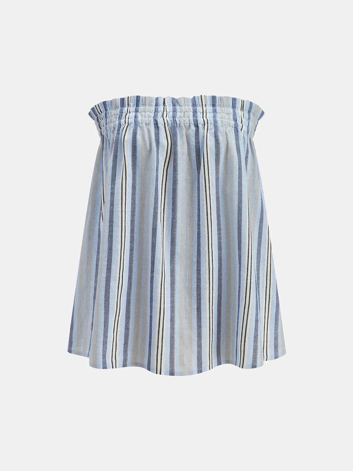 Striped Tube Top & Drawstring Pants Set sold by COMMENSE product image thumbnail 3