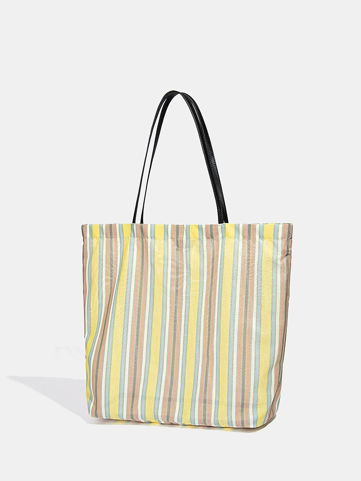 Rainbow Striped Large Shoulder Bag sold by COMMENSE product image thumbnail 2