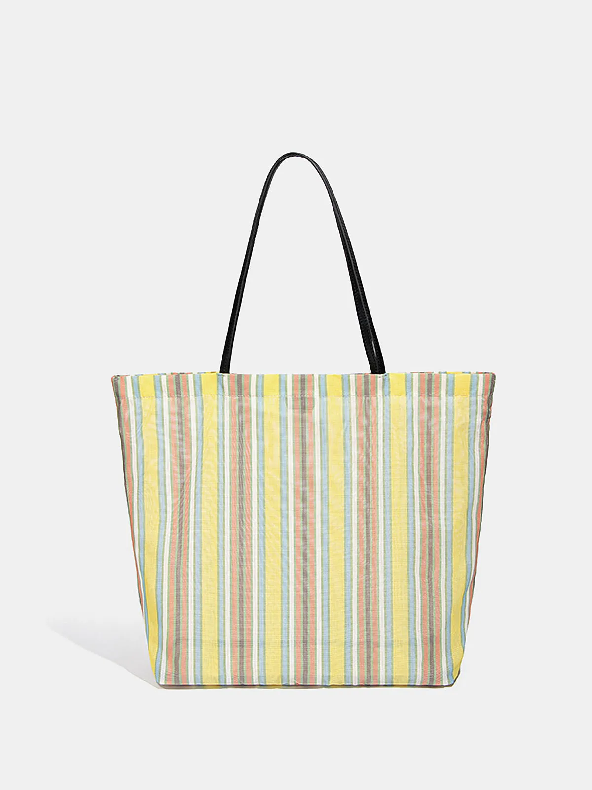 Rainbow Striped Large Shoulder Bag sold by COMMENSE product image thumbnail 3