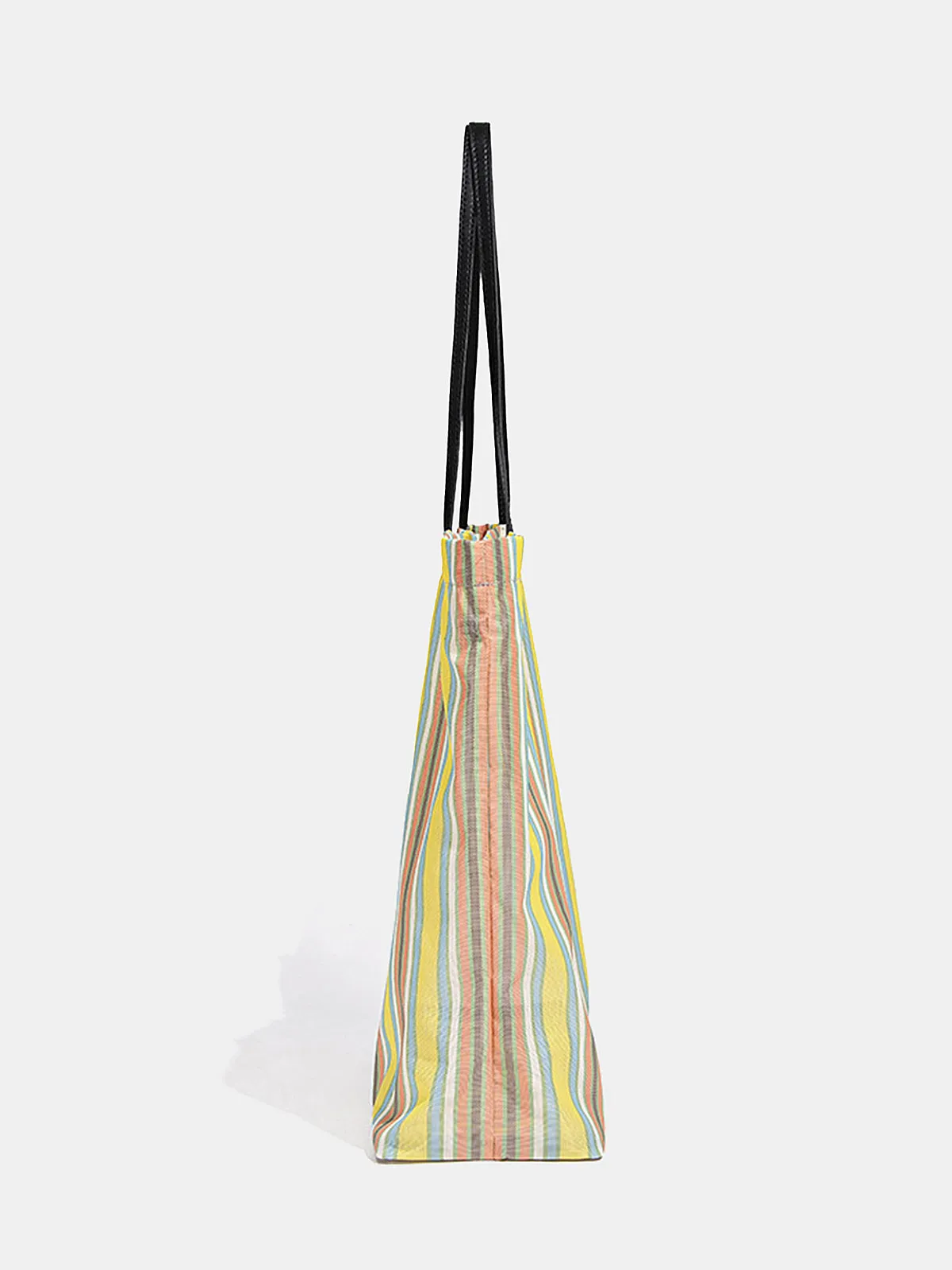 Rainbow Striped Large Shoulder Bag sold by COMMENSE product image thumbnail 4