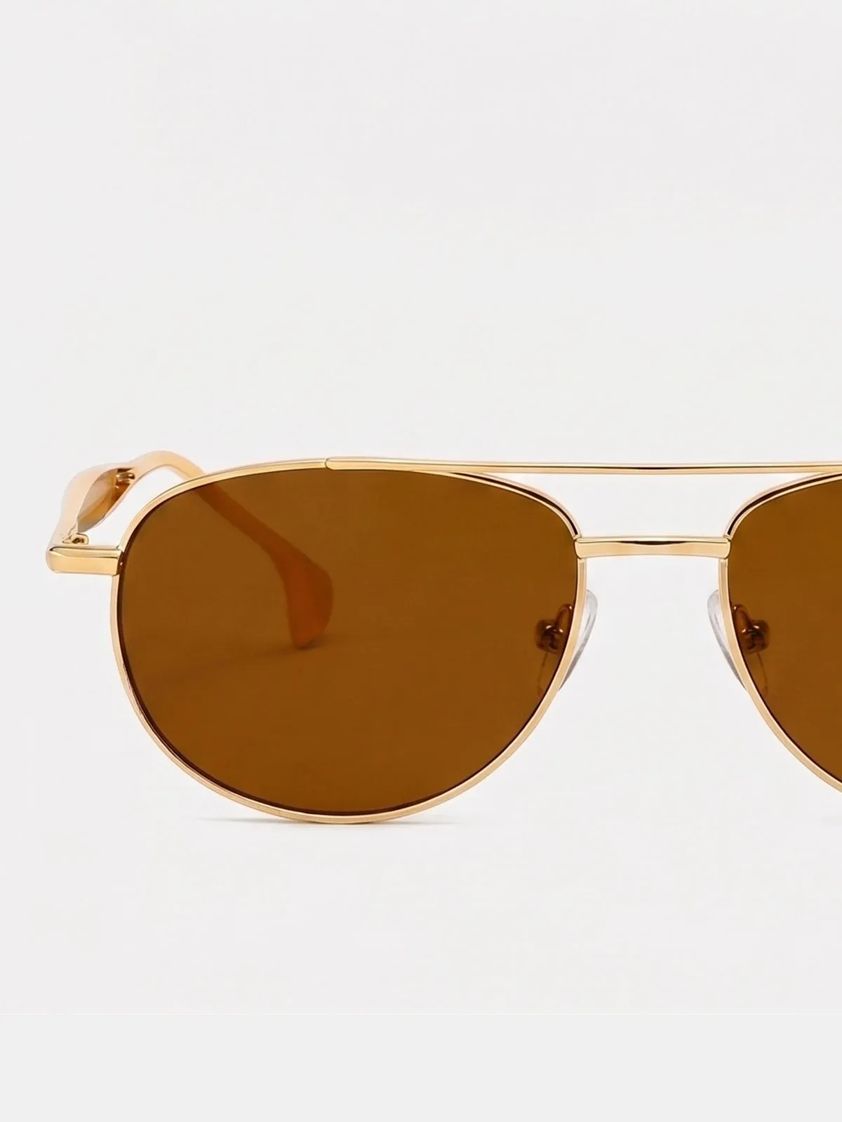Metal Double Bridge Aviator Sunglasses sold by COMMENSE product image thumbnail 4