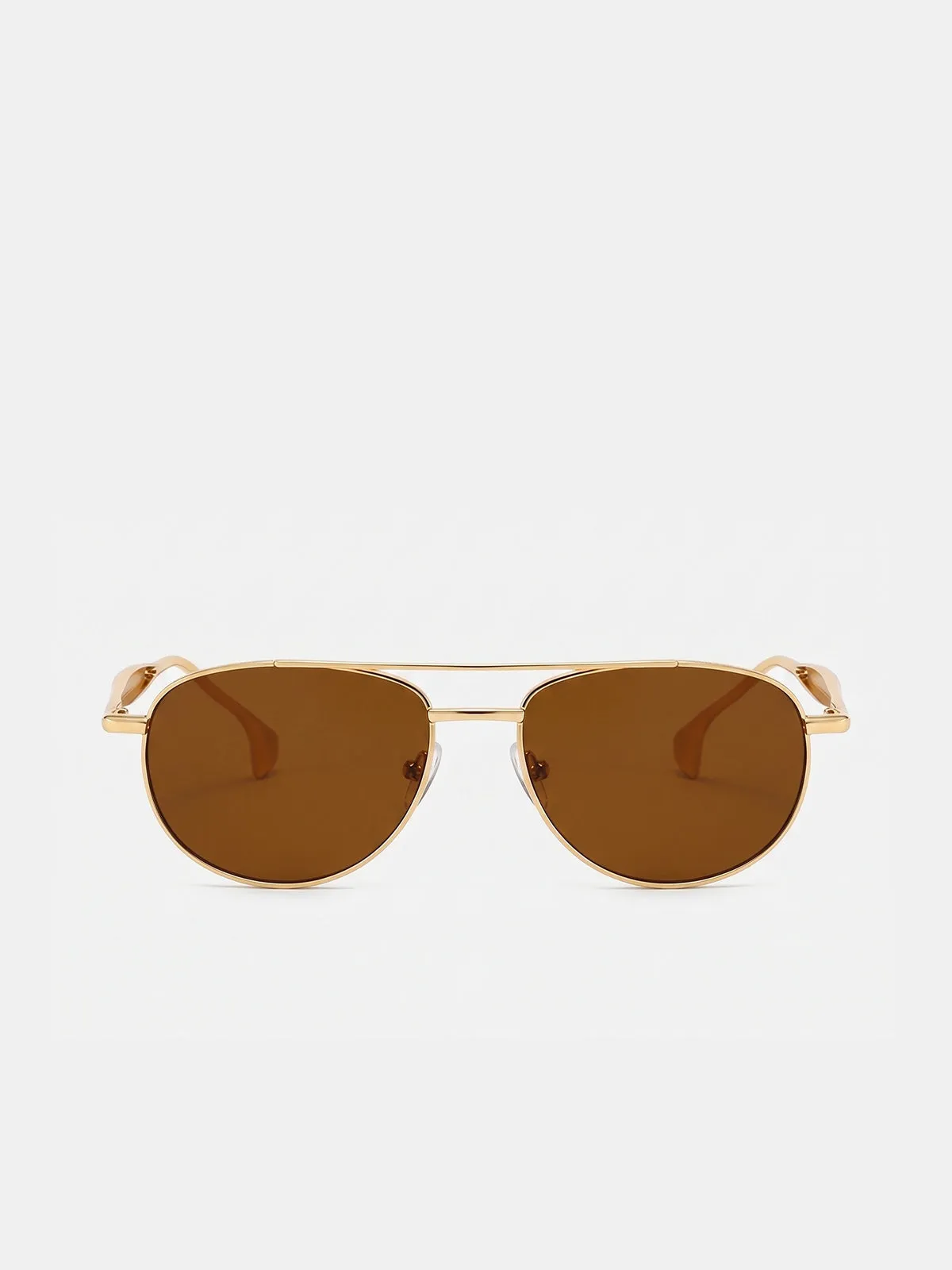 Metal Double Bridge Aviator Sunglasses sold by COMMENSE product image thumbnail 2