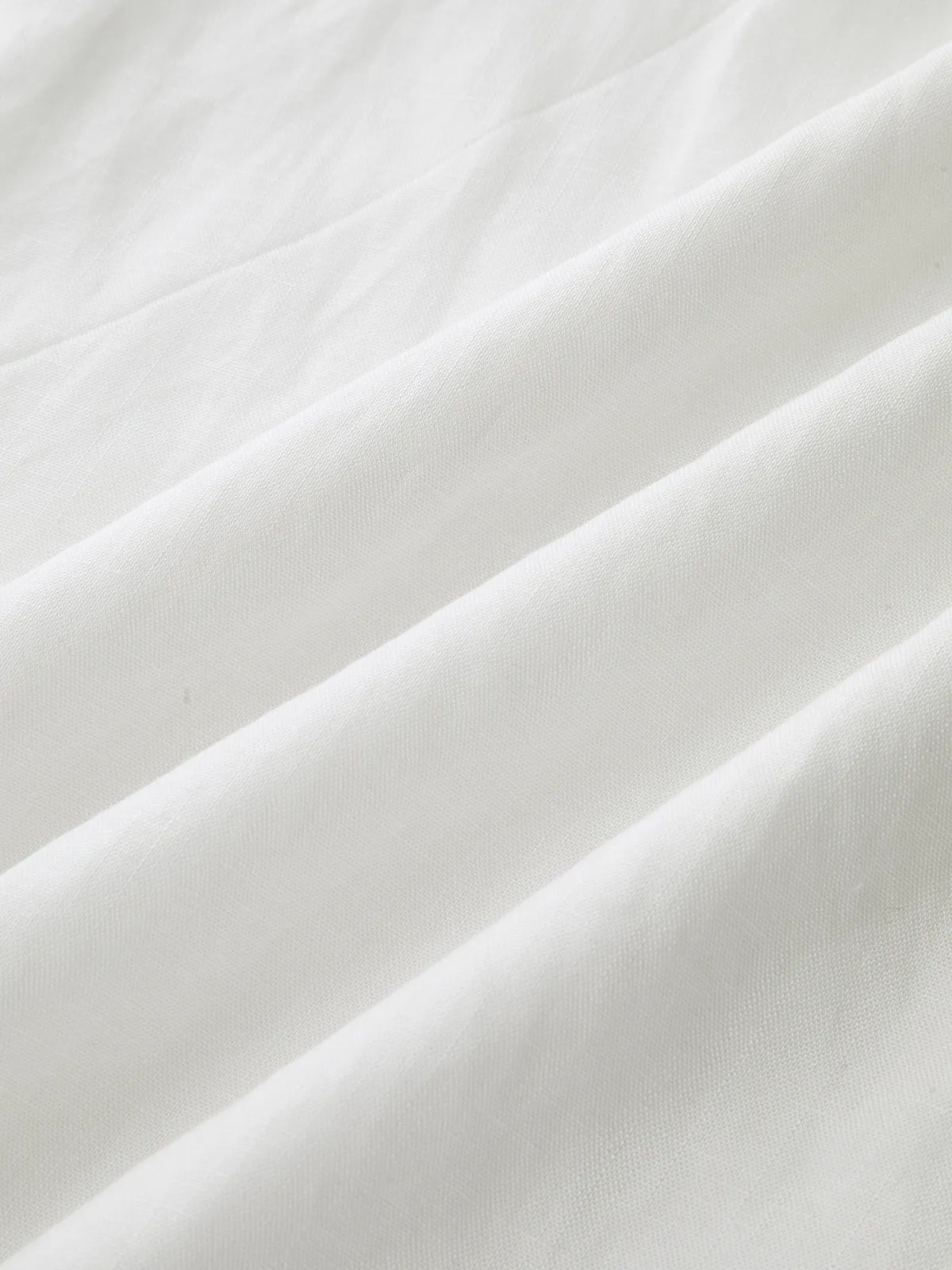 Circle Hollow Linen Blend Midi Dress sold by COMMENSE product image thumbnail 5