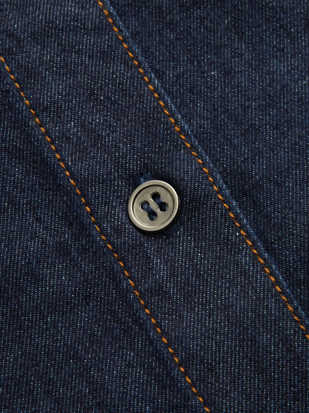 Fold Over Button Down Denim Cami Dress sold by COMMENSE product image thumbnail 5
