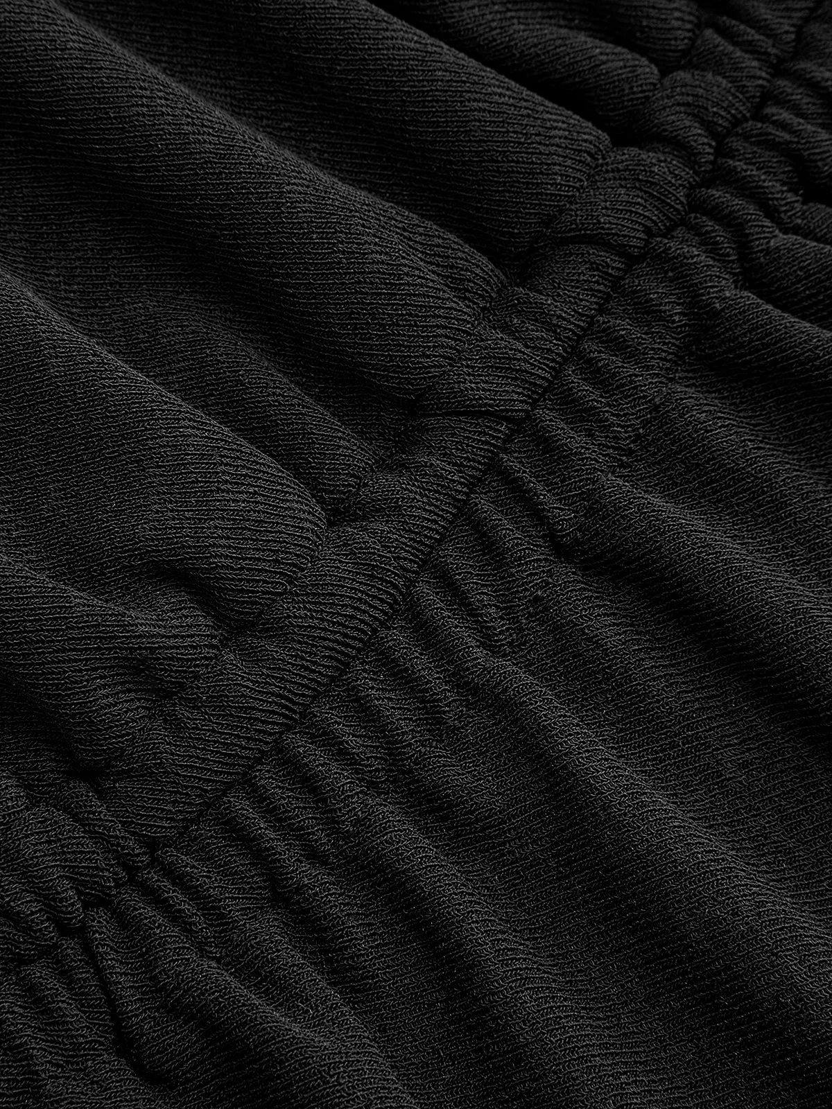 Side Drawstring Ruffle Midi Skirt sold by COMMENSE product image thumbnail 4