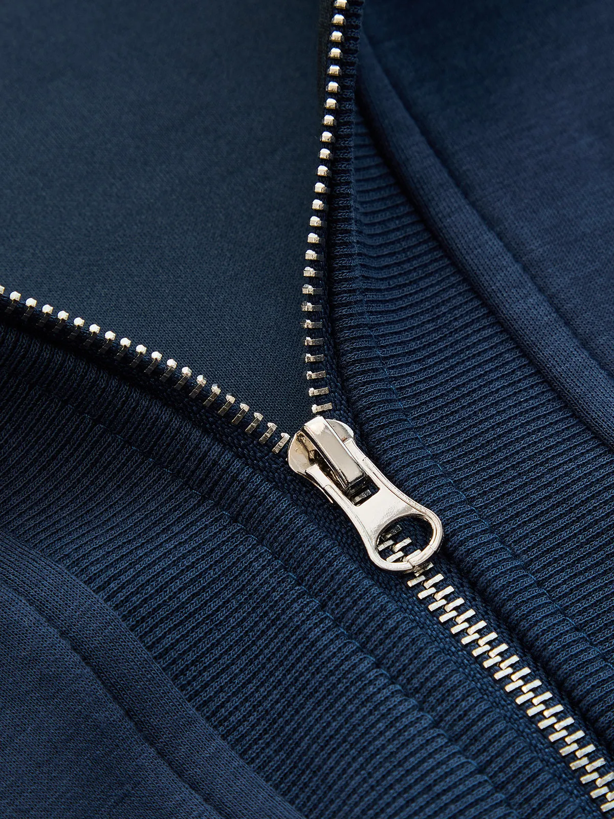 Half Zip Polo Casual Sweatshirt sold by COMMENSE product image thumbnail 5