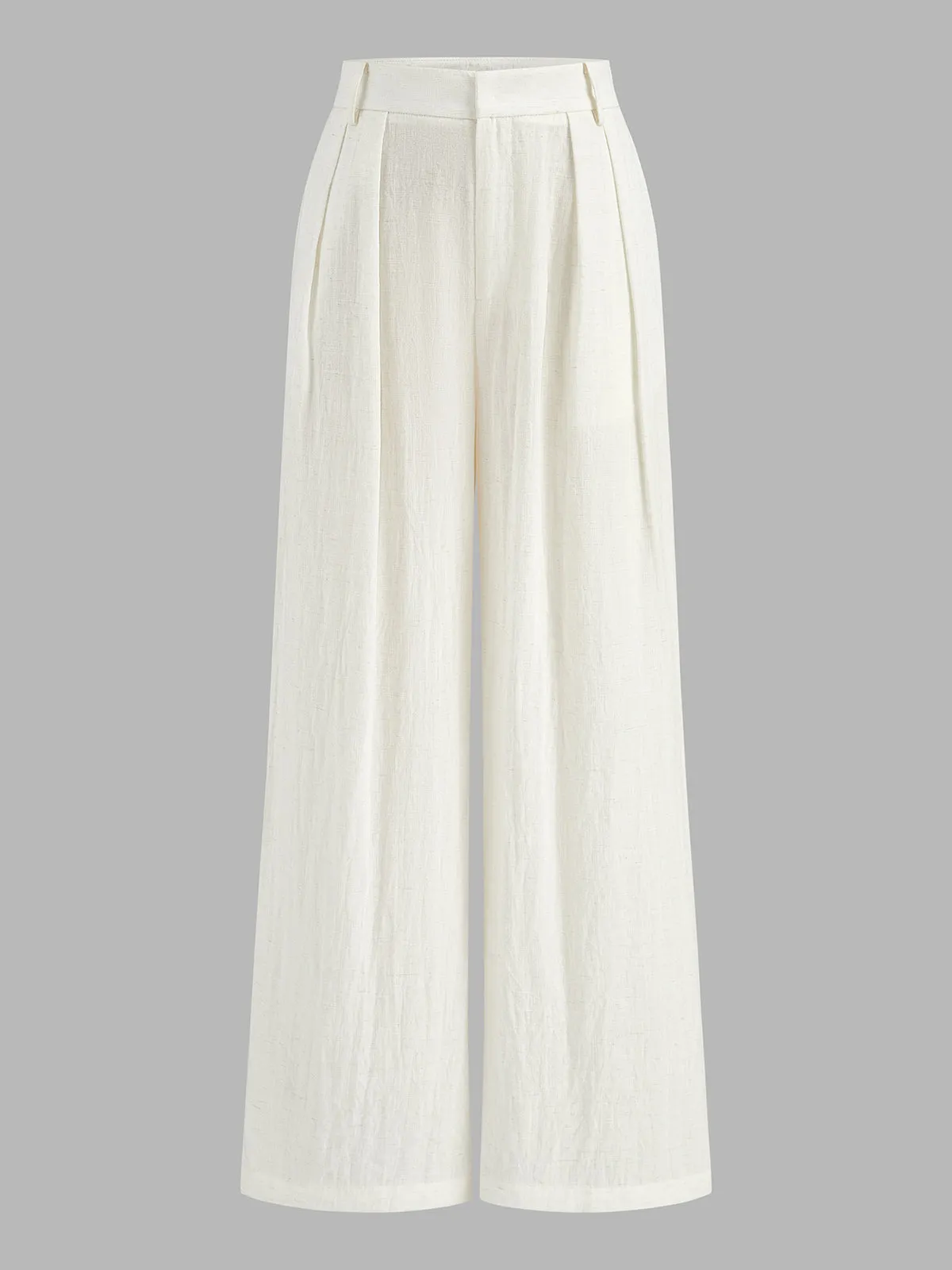 Lace Appliqué Vest & Pleated Pants Set sold by COMMENSE product image thumbnail 5