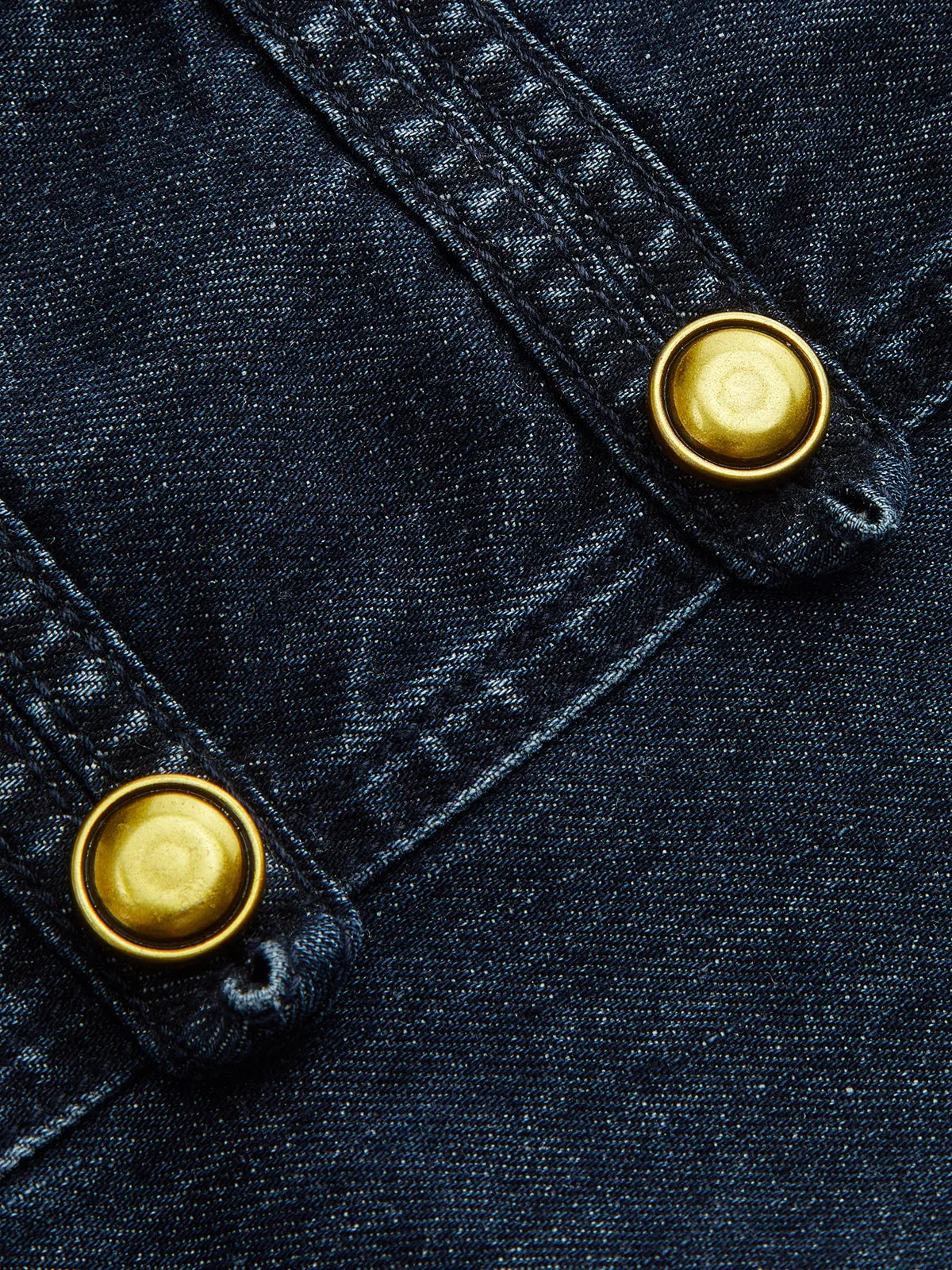 Napoleon Double Breasted Denim Top sold by COMMENSE product image thumbnail 4