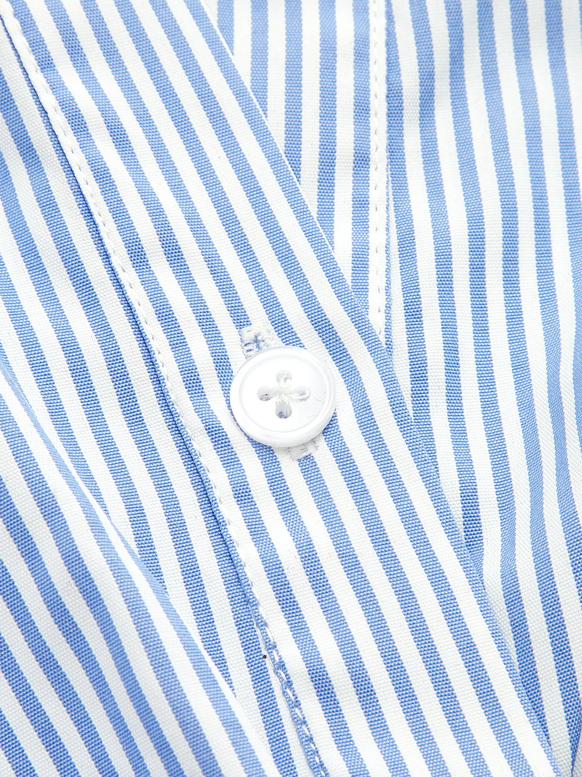 Striped Twisted Waist Long Sleeve Shirt sold by COMMENSE product image thumbnail 5