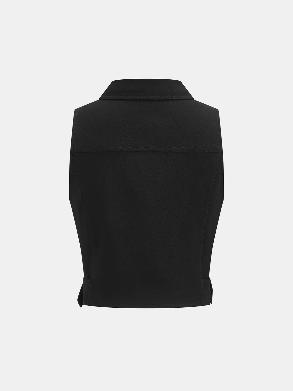 Collared Buckle Detail Vest & Pants Set sold by COMMENSE product image thumbnail 5