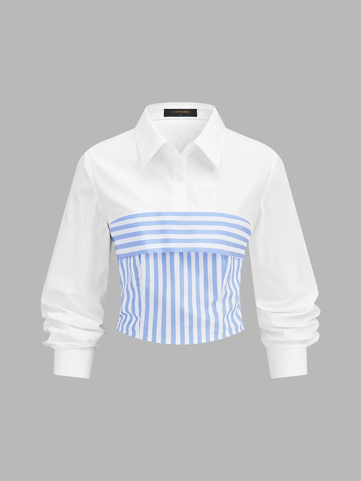 Color Block Stripe Matching Outfit sold by COMMENSE product image thumbnail 2