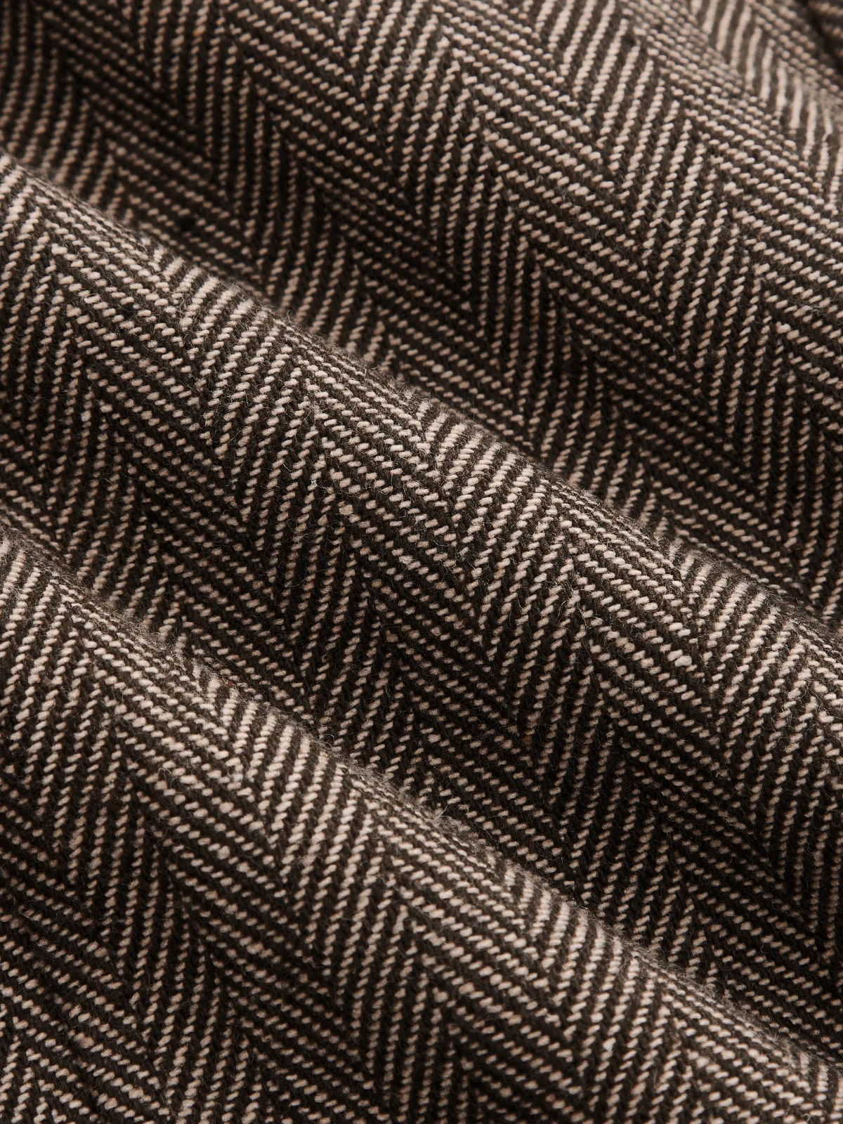 Herringbone Double Buckle Wide Pants sold by COMMENSE product image thumbnail 4