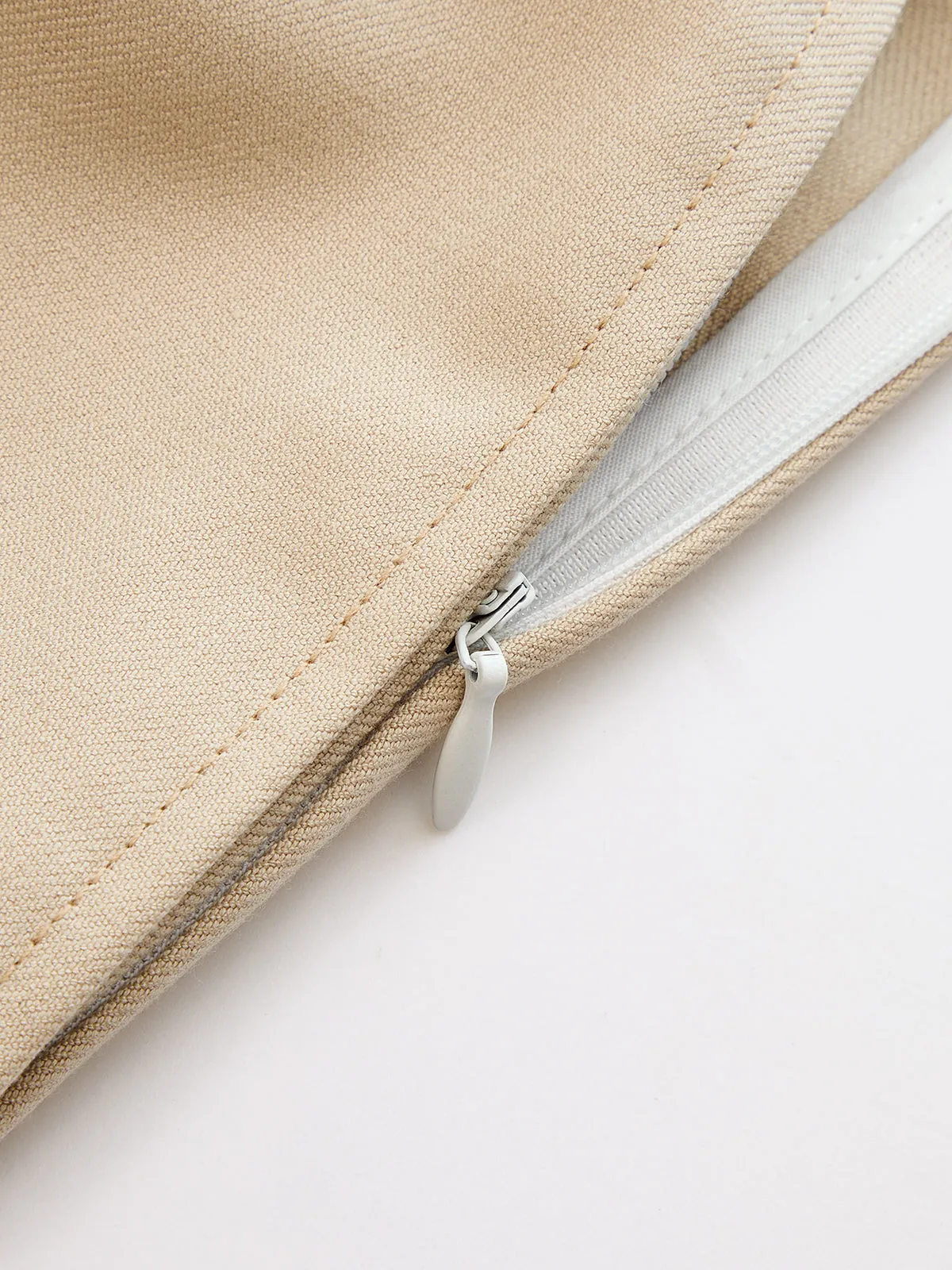 Pleated Casual Capri Pants sold by COMMENSE product image thumbnail 3