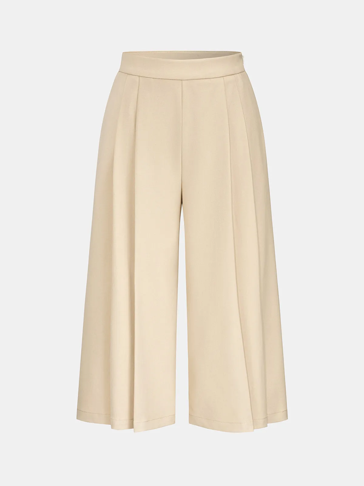 Pleated Casual Capri Pants sold by COMMENSE