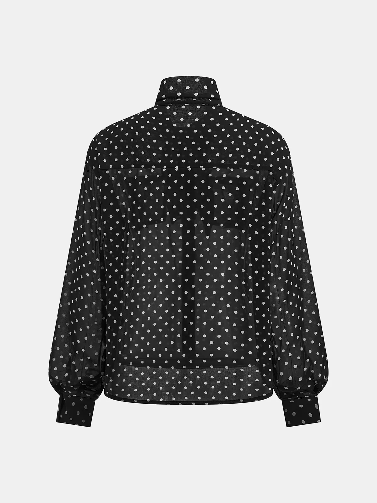 Polka Dot Chiffon Two Piece Skirt Set sold by COMMENSE product image thumbnail 5
