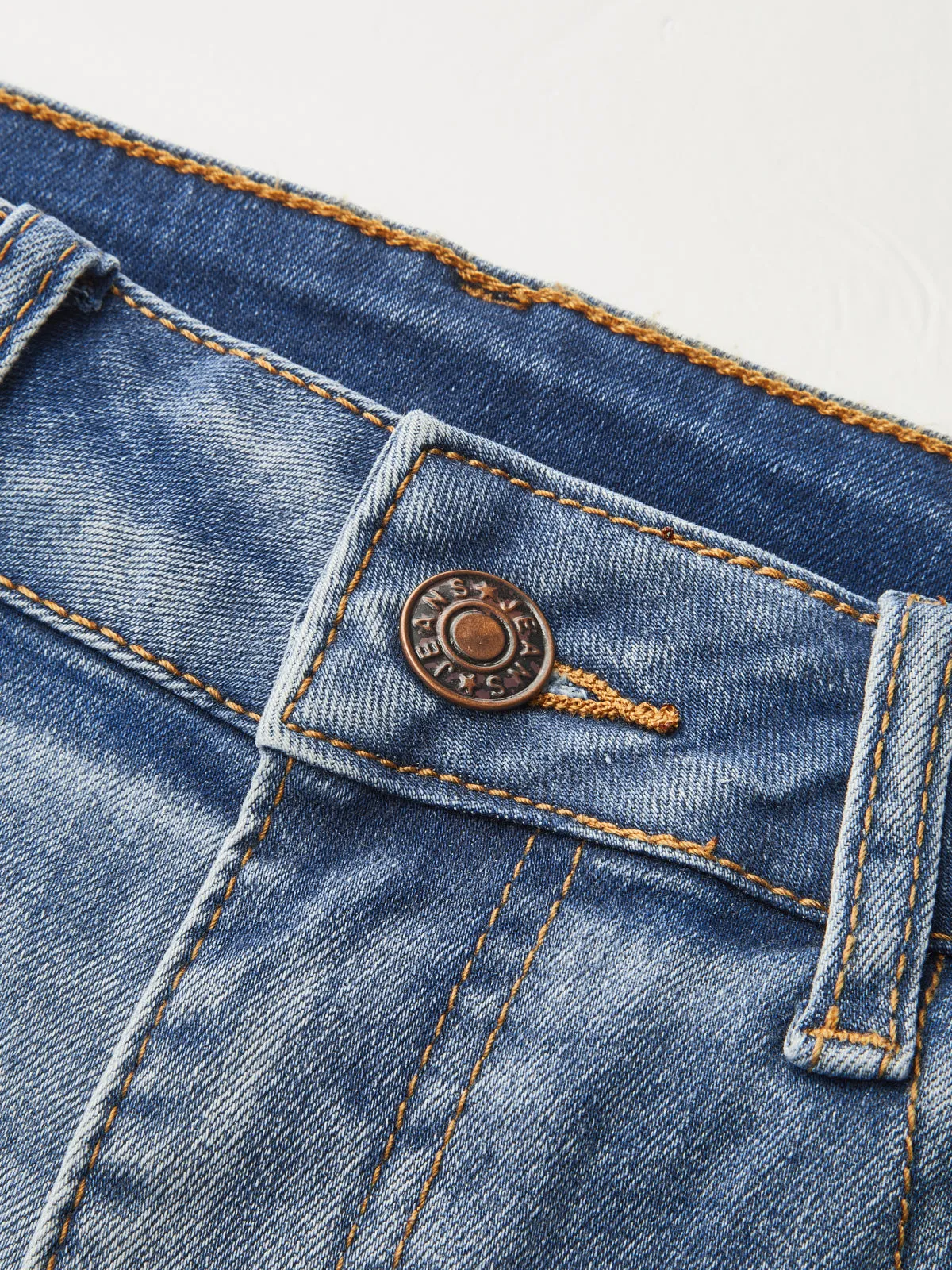 Raw Hem Flared Denim Pants sold by COMMENSE product image thumbnail 4