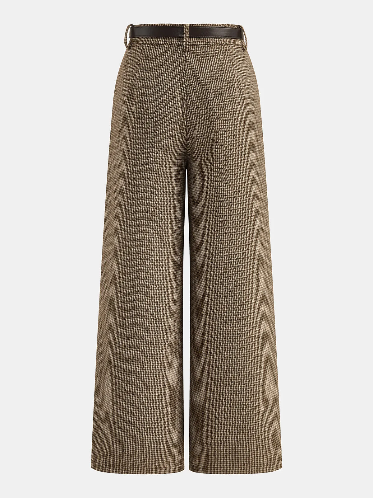 Houndstooth Wool Blend Two Piece Pants Set sold by COMMENSE product image thumbnail 5