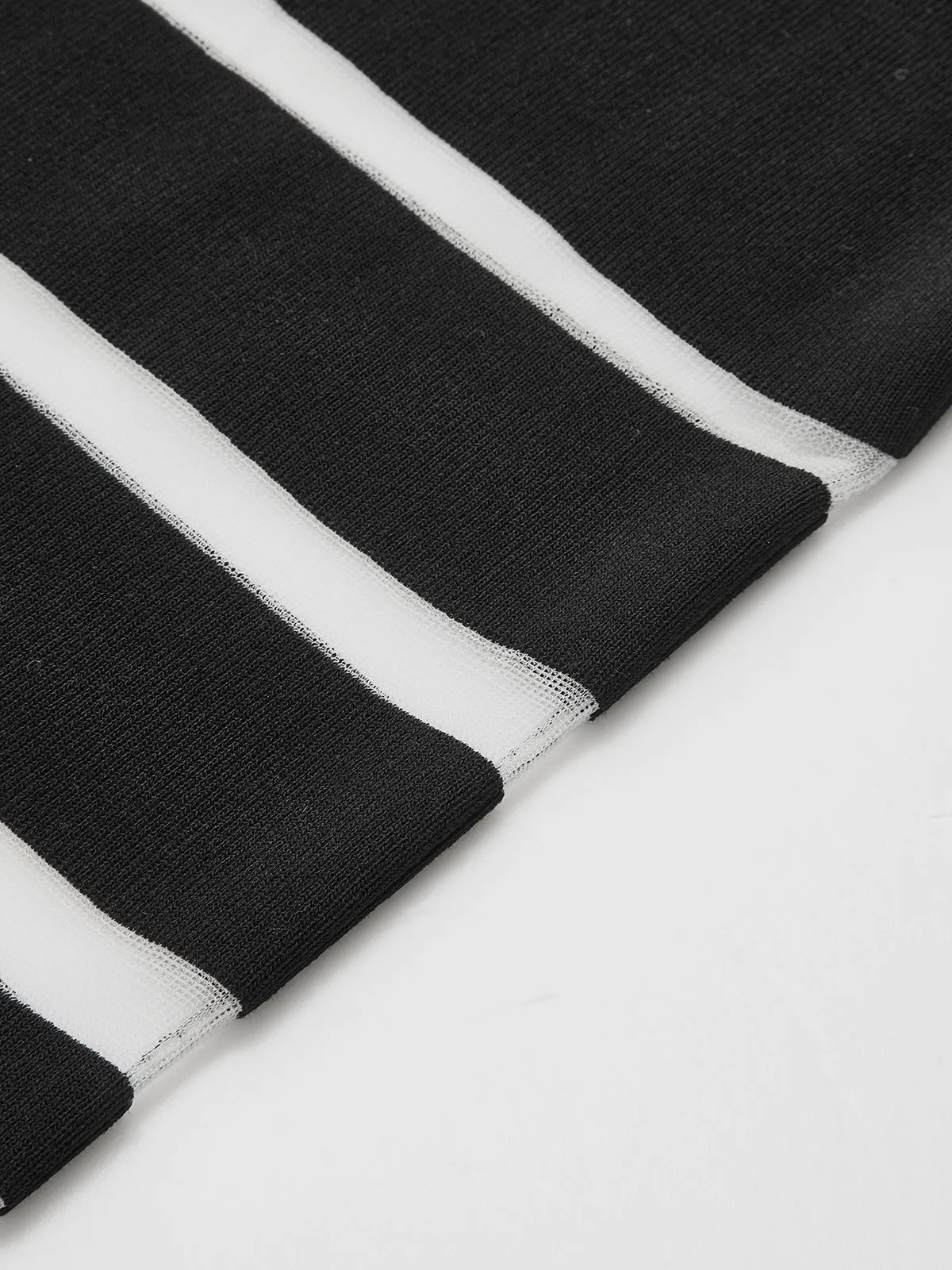 Striped Knit Cami Midi Dress sold by COMMENSE product image thumbnail 4