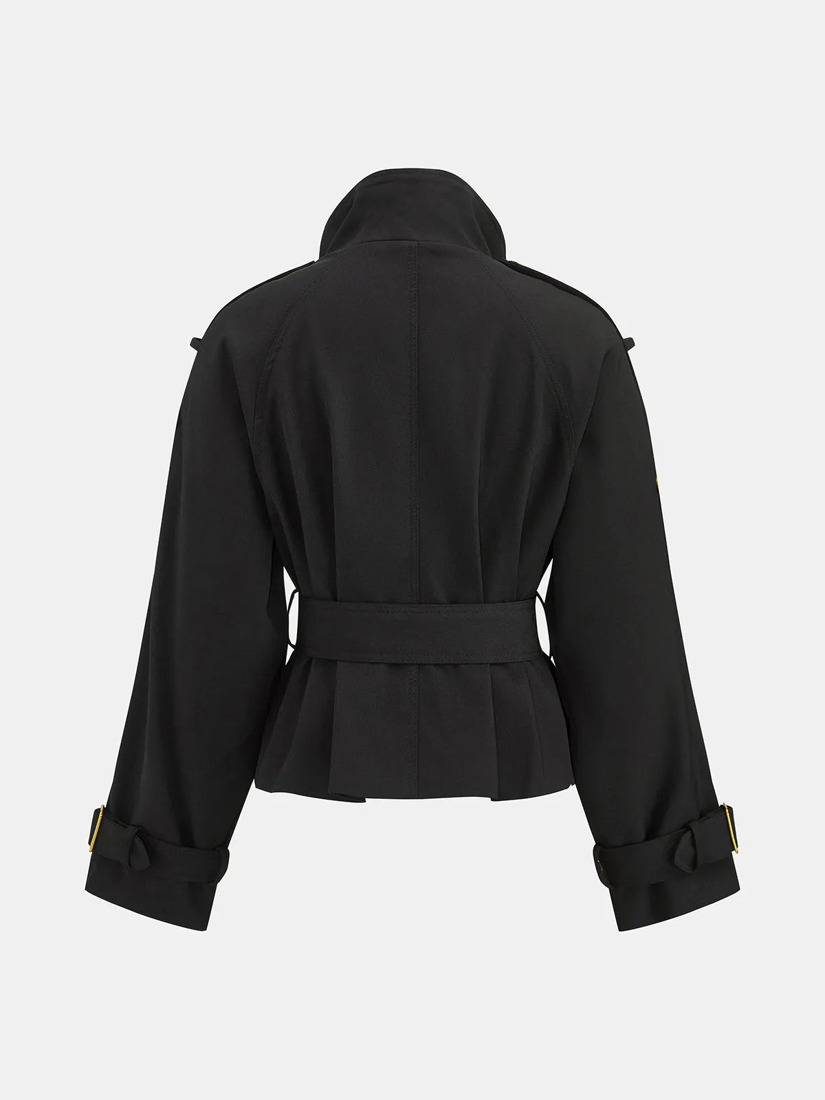 Double Breasted Military Jacket sold by COMMENSE product image thumbnail 4