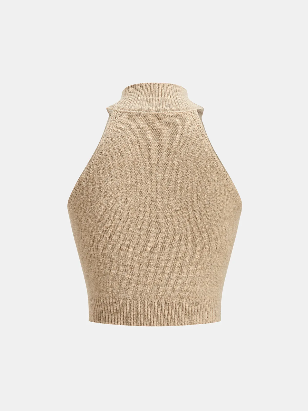 Twist Front Knit Two‑Piece Sweater sold by COMMENSE product image thumbnail 4