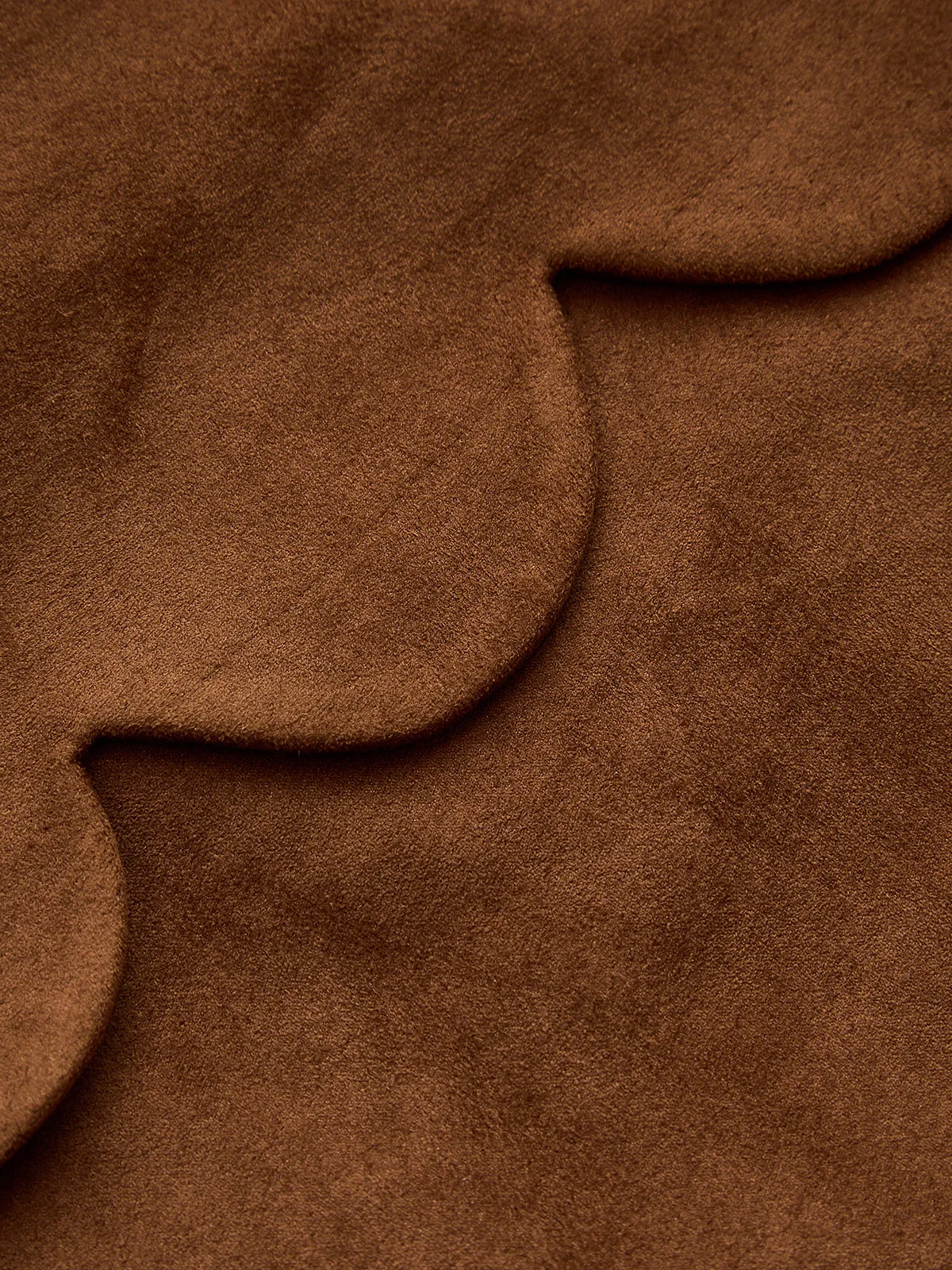 Scalloped Hem Suede Effect Skort sold by COMMENSE product image thumbnail 5