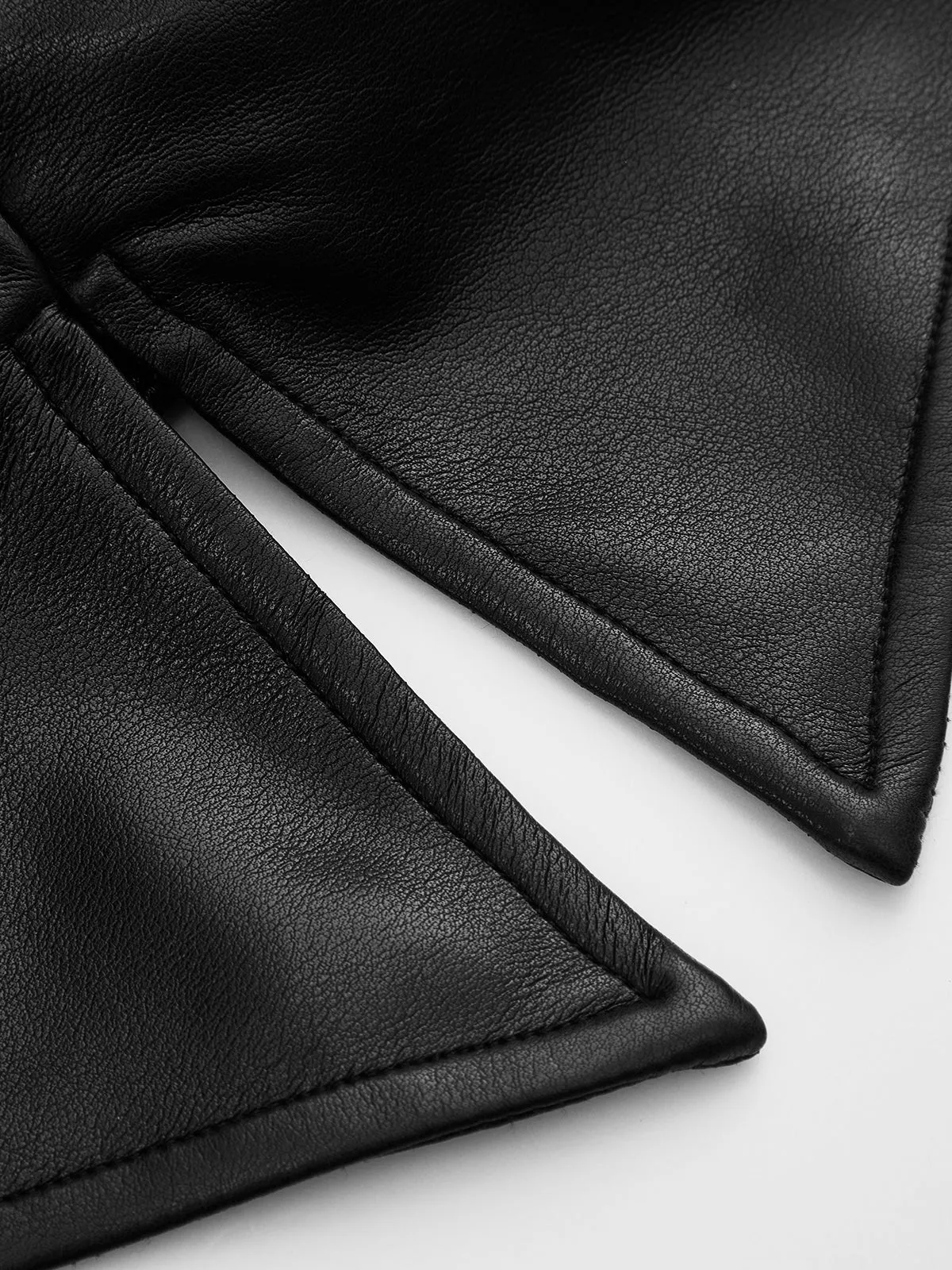Faux Leather Tube Top Turtleneck Dress Set sold by COMMENSE product image thumbnail 5