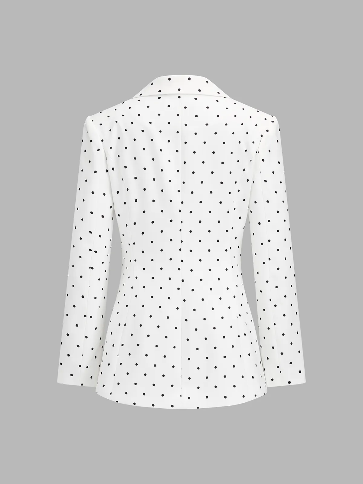 Classic Polka Dot Tailored Office Blazer sold by COMMENSE product image thumbnail 2