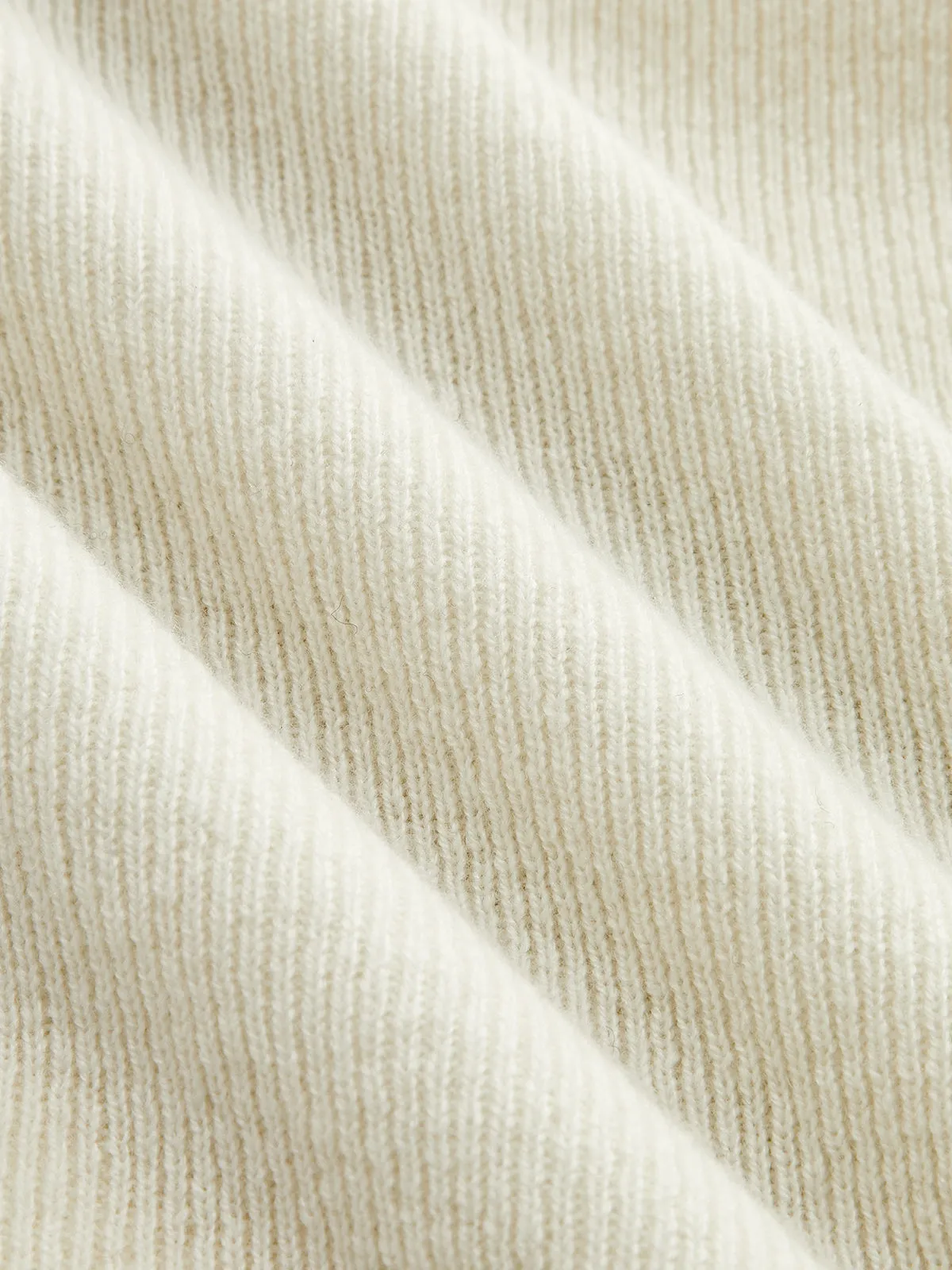 Lace‑Trim V‑Neck Ribbed Knit Flare‑Sleeve Top sold by COMMENSE product image thumbnail 5