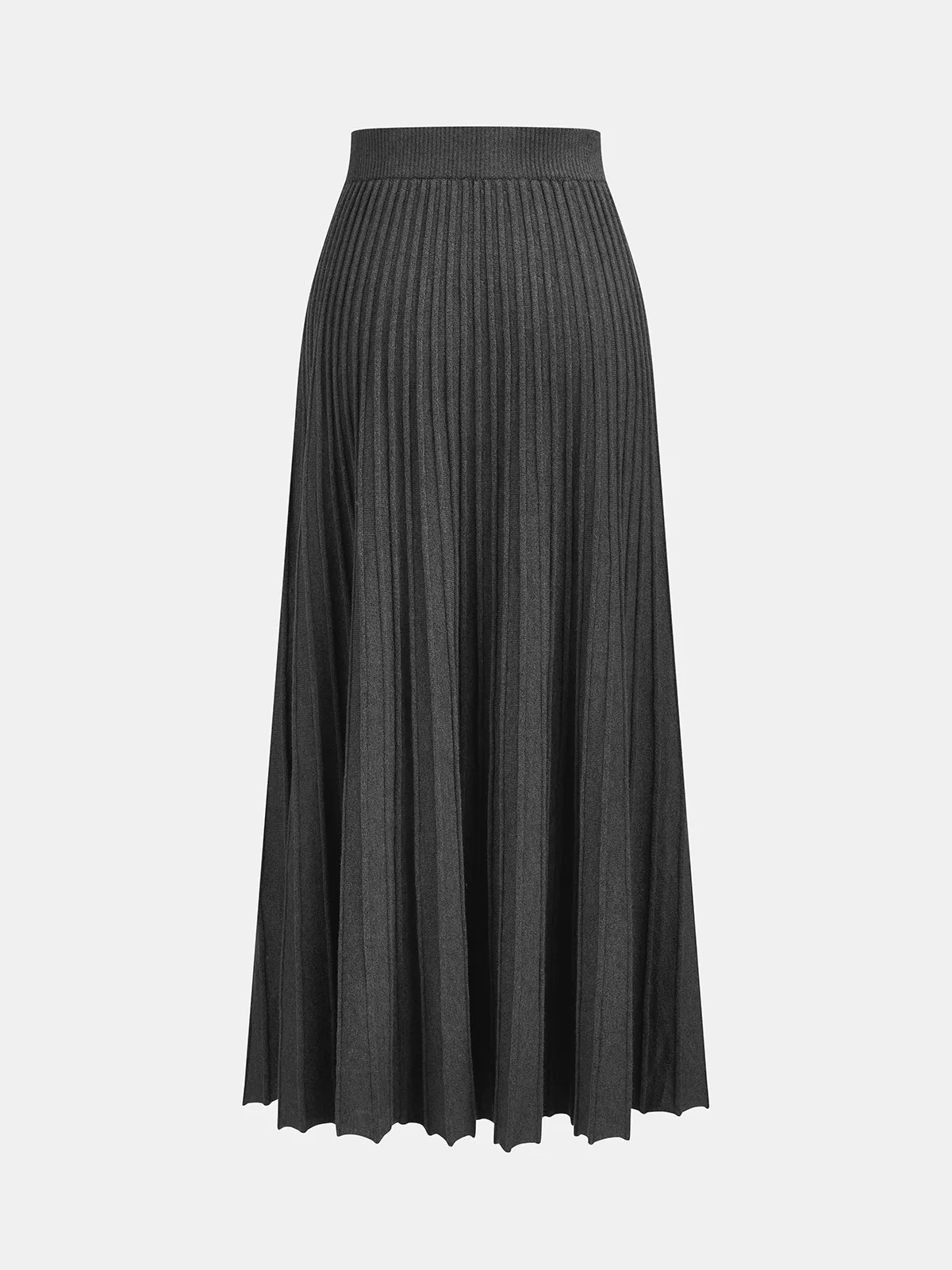 Cable‑Knit Two‑Piece Skirt Set sold by COMMENSE product image thumbnail 4